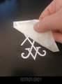 Sigil of Lucifer sticker cutted shape/with transfer film