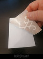 Sigil of Lucifer sticker cutted shape/with transfer film