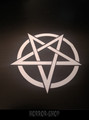 Pentagram no2 sticker cutted shape/with transfer film