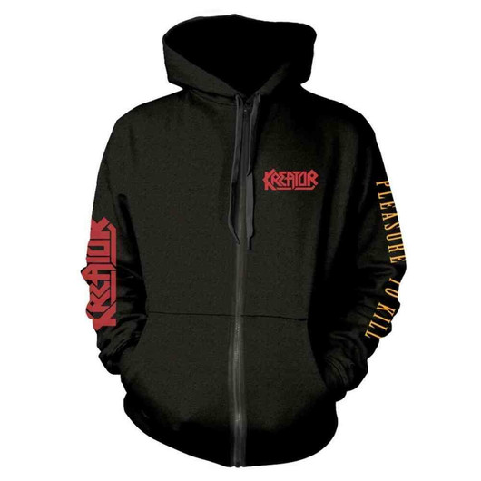 Kreator - Zip hoodie Pleasure To Kill 
