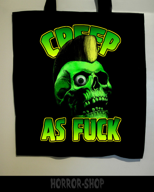 Creep as fuck Shopping bag