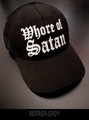 Whore of Satan (white) trucker cap