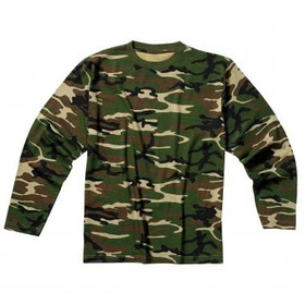 Woodland Long Sleeve shirt Mil-Tec