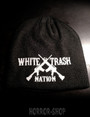 White trash nation beanie