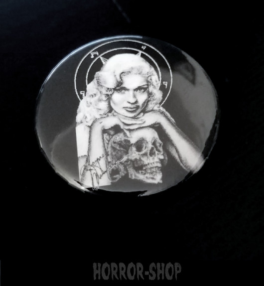 Satanic Mansfield -button