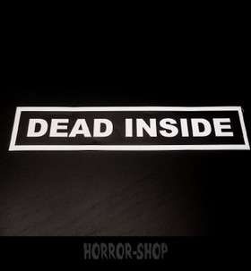 Dead inside sticker
