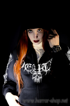 Old School Death  (vetoketjullinen huppari)