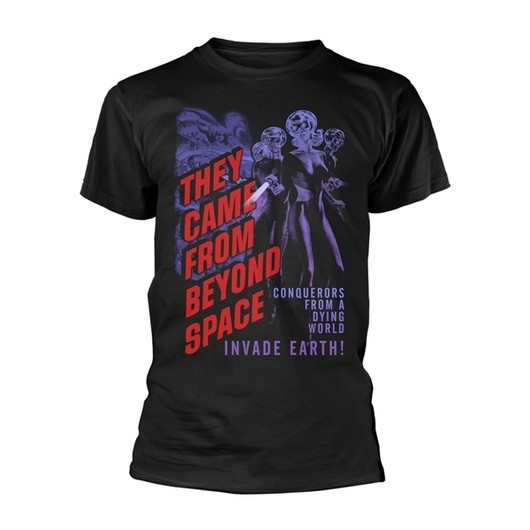 THEY CAME FROM BEYOND SPACE  T-paita