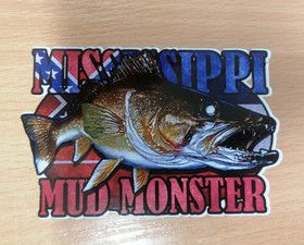 Mississippi Mud Monster sticker