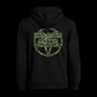Satanic warjunkie - (hoodie with zipper)
