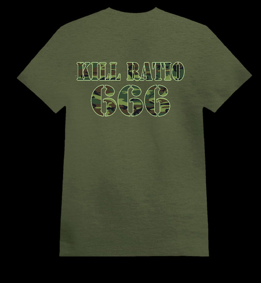 Kill Ratio 666 - t shirt
