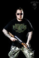 Satanic war junkie  t-shirt (black and army green)