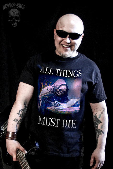 All things must die t-shirt
