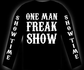 One man freak show -pitkähihainen paita