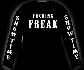 One man freak show -pitkähihainen paita