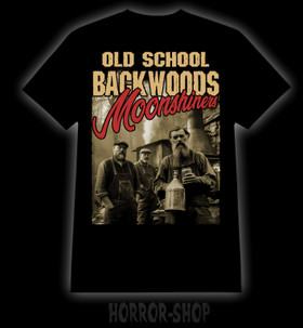 Old School Backwoods Moonshiners, t-shirt