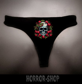 Cherry Skull and cherries String
