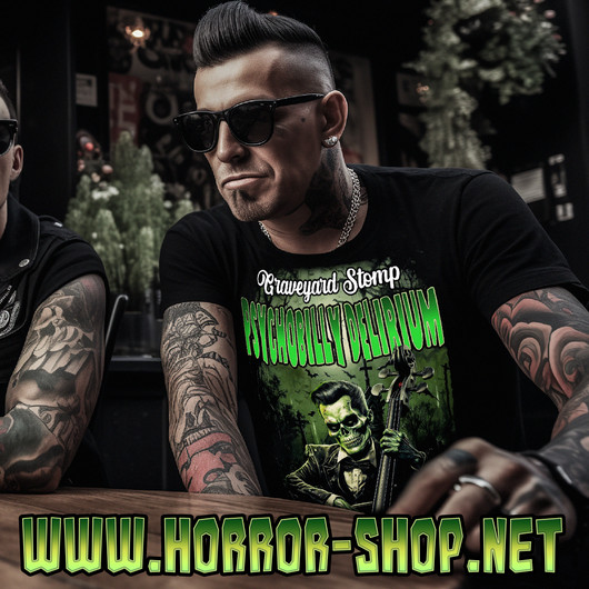 Psychobilly Delirium t-paita