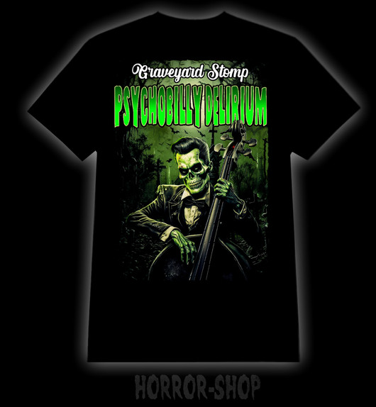 Psychobilly Delirium t-paita