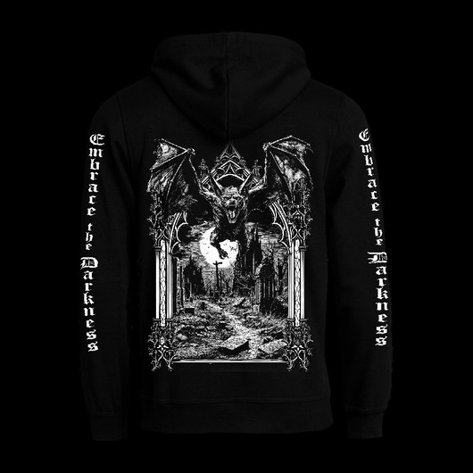 Embrace the darkness (vetoketjullinen Huppari )