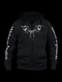 Embrace the darkness (hoodie with zipper)