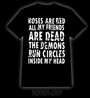 Demons in my head t-shirt