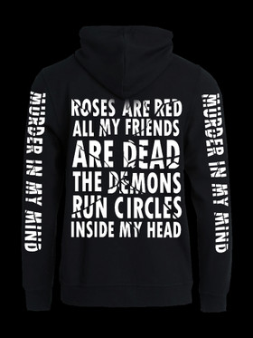 Demons in my head Huppari vetoketjulla