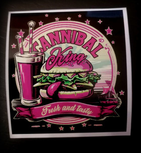 Cannibal King vinyl sticker