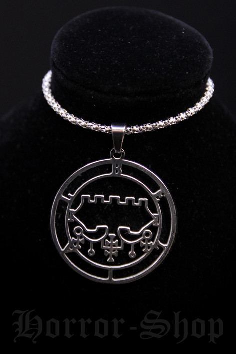 Sigil of Belial -riipus, metallin värinen
