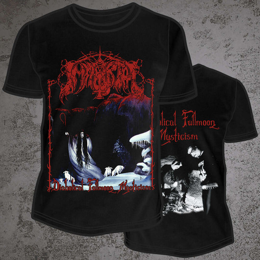 Immortal diabolical fullmoon mysticism 2023 t-shirt black