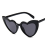 Black heart sun glasses