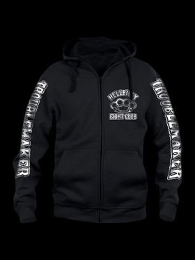 Hellbilly Fight Club Huppari vetoketjulla