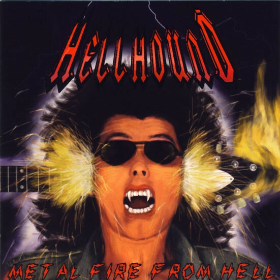 Hellhound - Metal fire from Hell CD (used) - Horror-Shop verkkokauppa