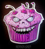 Killer Cupcake vinyl sticker