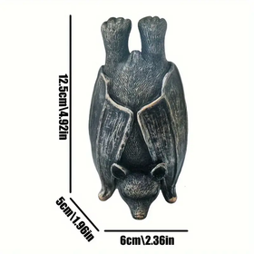 Hanging bat small statue