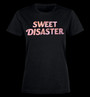 Sweet Disaster paita pinkillä metallipainatuksella, T-paita