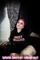 Sweet Disaster paita pinkillä metallipainatuksella, T-paita