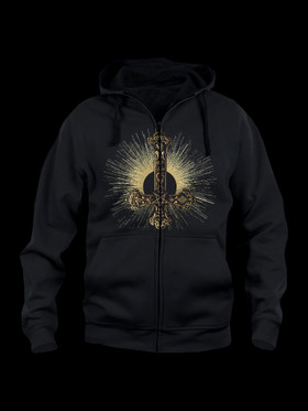 Satanas est Dominus Huppari vetoketjulla