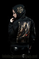 Satanas est Dominus hoodie with zipper