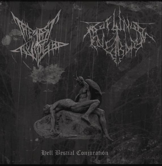 Profundis Tenebrarum / The Last Twilight - Hell Bestial Conjuration (CD, Used)