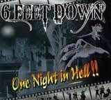 Six Feet Down - One Night in Hell (CD, New)
