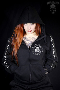 Asatru huppari vetoketjulla