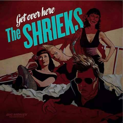 The Shrieks - Get over here (CD, New)