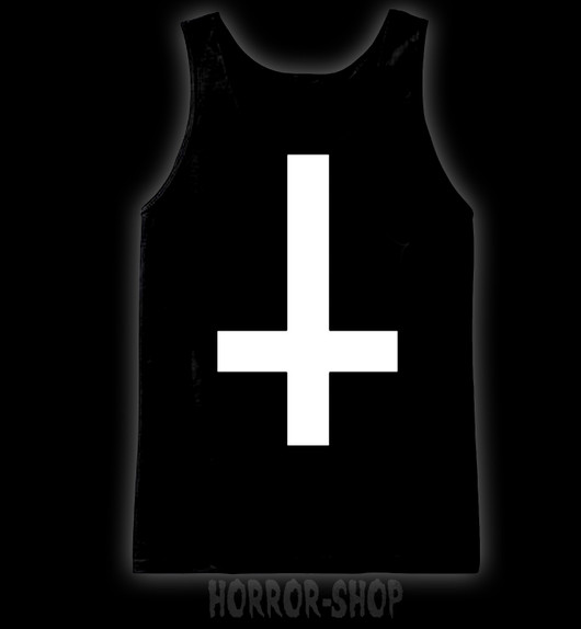 Inverted Cross t-shirt, ladyfit and tanktop