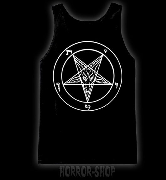 Pentagram t-shirt, ladyfit and tanktop( many color opinions)