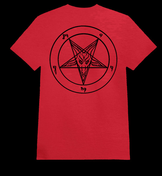 Pentagram t-shirt, ladyfit and tanktop( many color opinions)