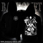 Baphomet Black, hoodie with zipper