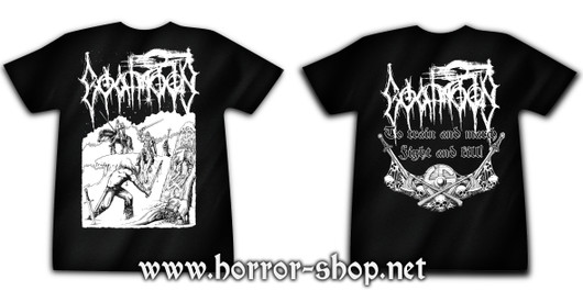Goatmoon Warrior Black T-shirt and LadyFit