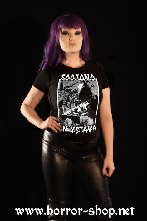 Saatana on ystävä, t-shirt