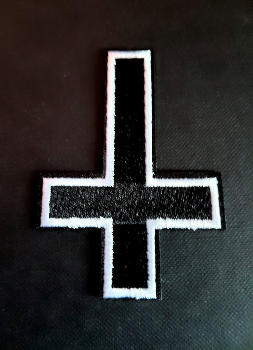 Inverted cross patch